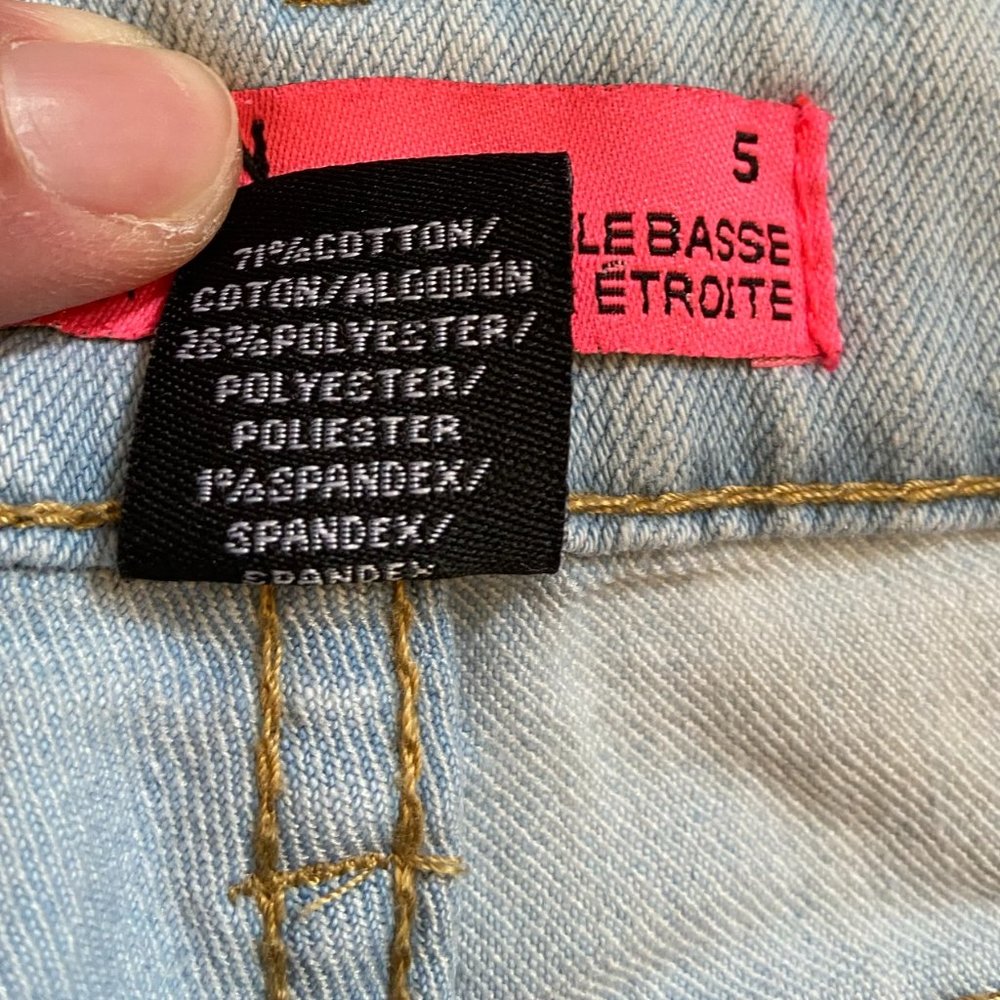 London Low Rise Skinny Fit - Light Wash - Size 5 - Picture 7 of 8